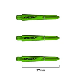 Winmau Winmau Prism 1.0 Polycarbonate Shafts -Darts Promotion Store prism extra short green b793fe49 07a5 40a5 982e 7aea372549f2
