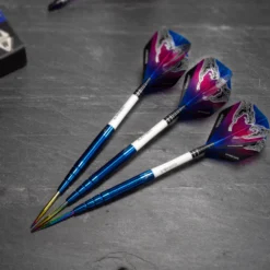 Red Dragon Darts Peter Wright Blue PL15 -Darts Promotion Store pw pl15 blue steel 1000 x 1000 min
