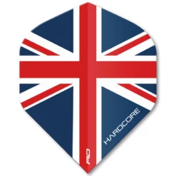 Red Dragon Darts Hardcore Union Jack Flights Selection Pack -Darts Promotion Store x0400 multipack image 7